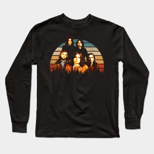 Land of Confusion Couture Genesis Band Tees, Navigate Style Chaos with Prog-Rock Elegance Long Sleeve T-Shirt